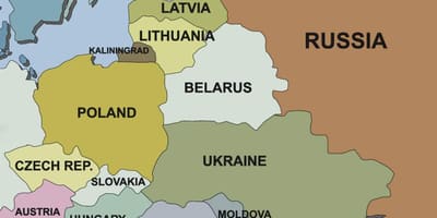 Газрын зураг газрын зураг Эстони эргэн тойрны улс орнууд